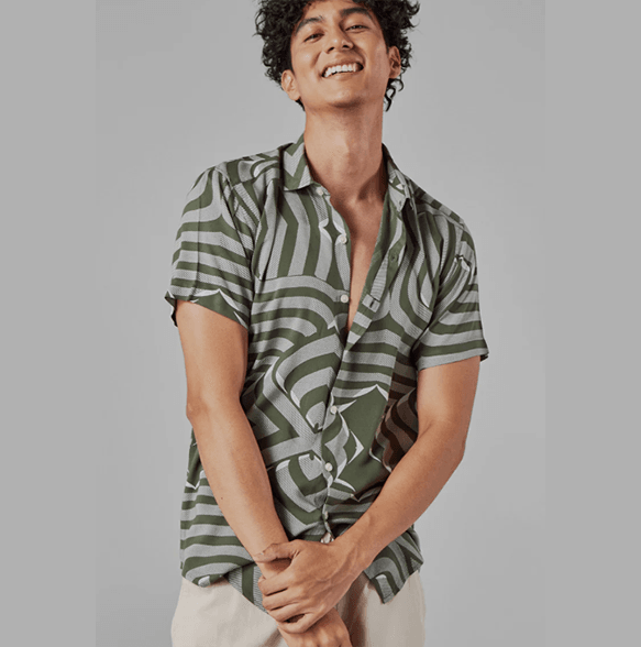 Hawang Green Shirt - Thebrands