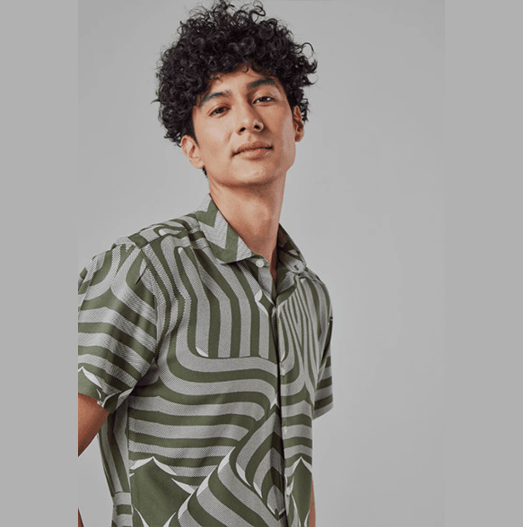Hawang Green Shirt - Thebrands