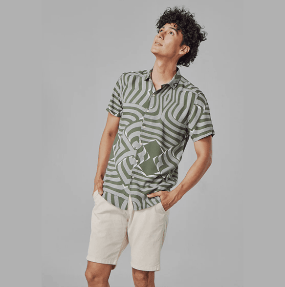 Hawang Green Shirt - Thebrands