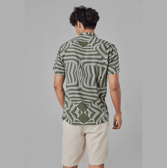 Hawang Green Shirt - Thebrands
