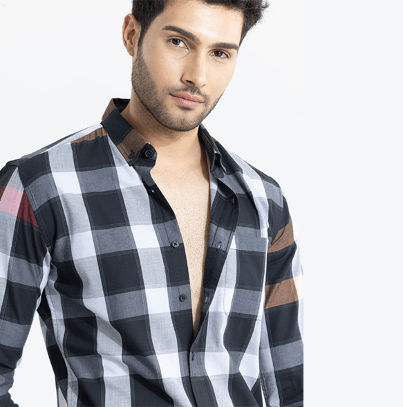 Subtle Checks Shirt - Thebrands