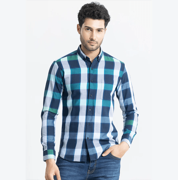 Subtle Checks Shirt - Thebrands