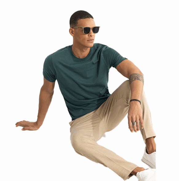 EasyEssentials Teal Green T-Shirt - Thebrands