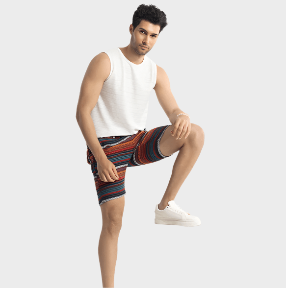 Fusion Blue Shorts - Thebrands