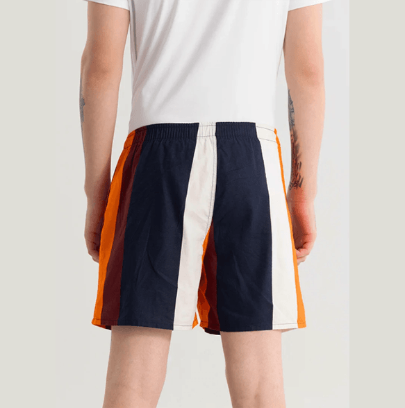 Eivind Striped Navy Boxer - Thebrands