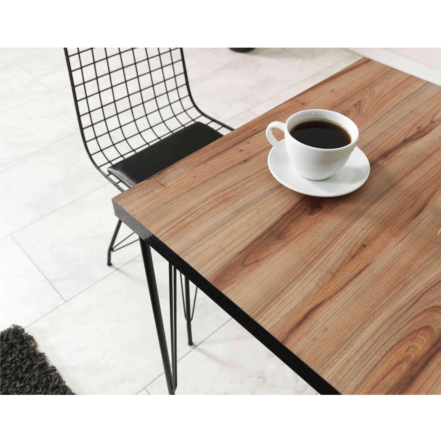 DINNING TABLE CHAIR SET 70X70 (ZS4-100) / Made in Eu