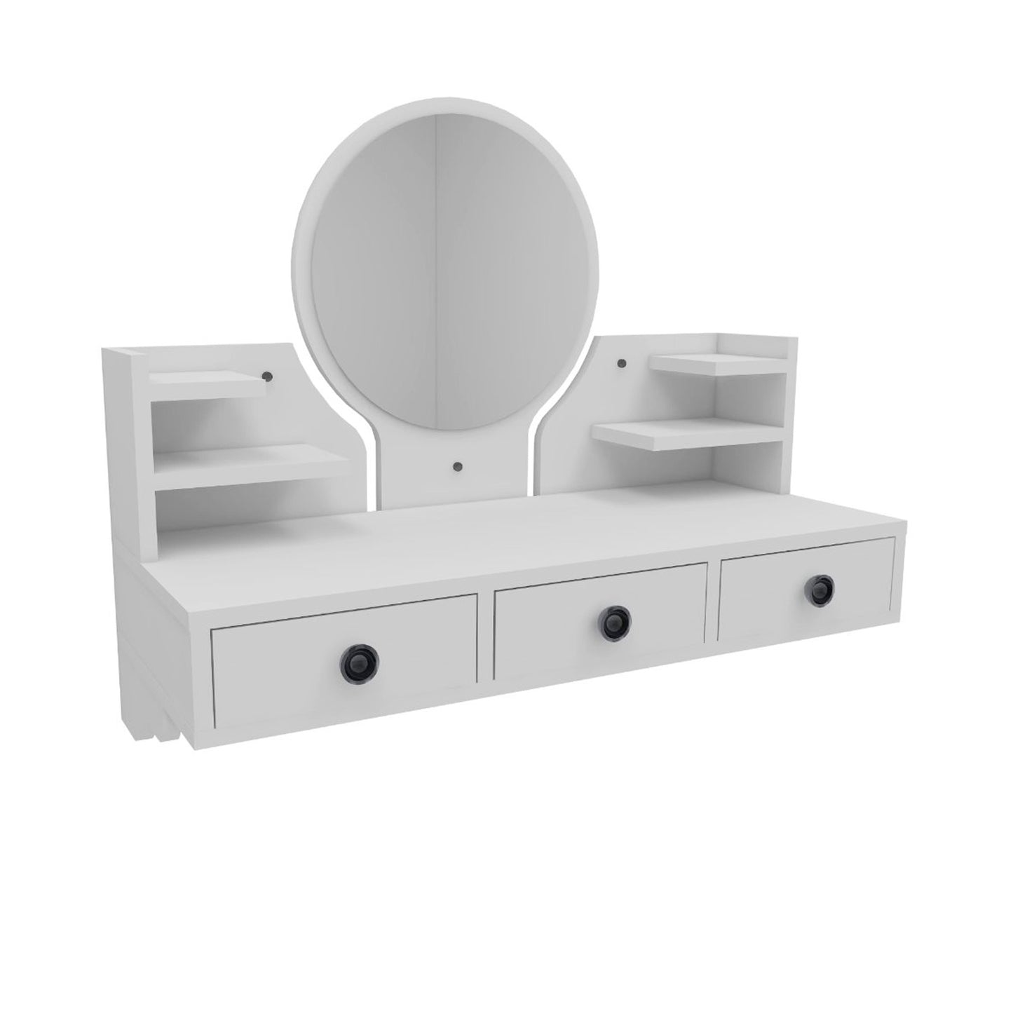 Arnetti Polina Make- Up Table,  White  (TT3-885)