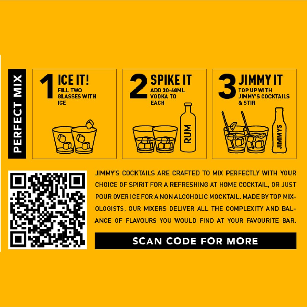 Jimmys Cocktails Mango Chilli Mojito 250ml