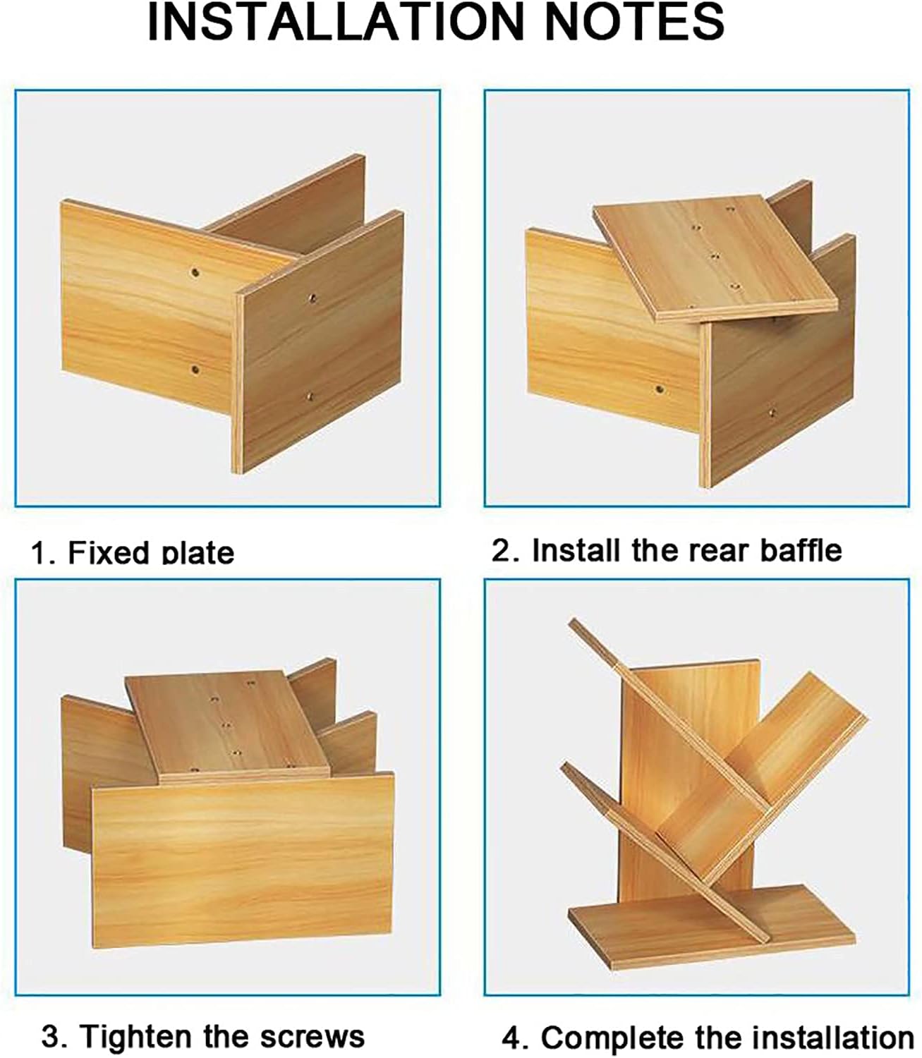 ZM 106 Book Shelf Brown (30*17*87.5)