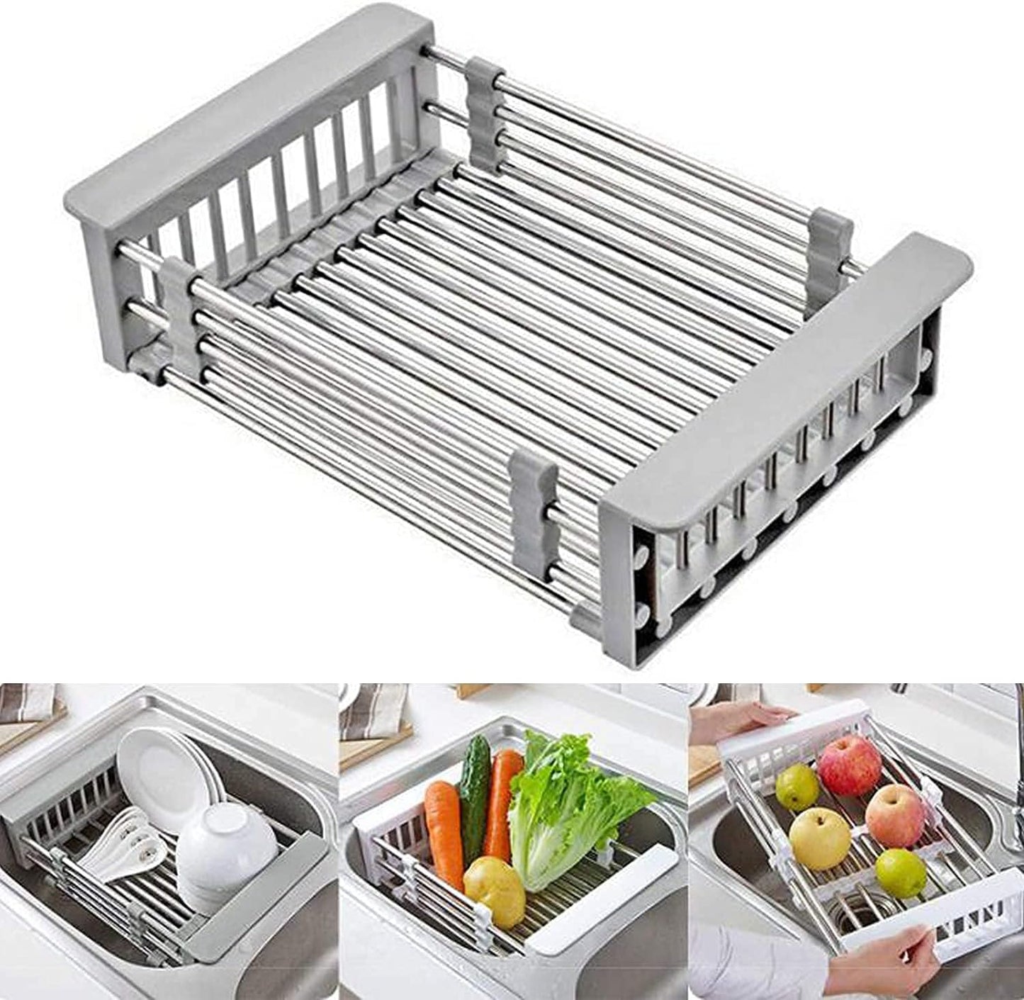 Adjustable Sink Drainer - Large