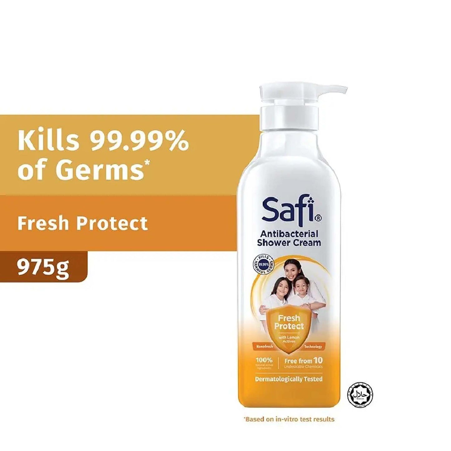 Safi Antibacterial Fresh Protect Shower Cream 975g