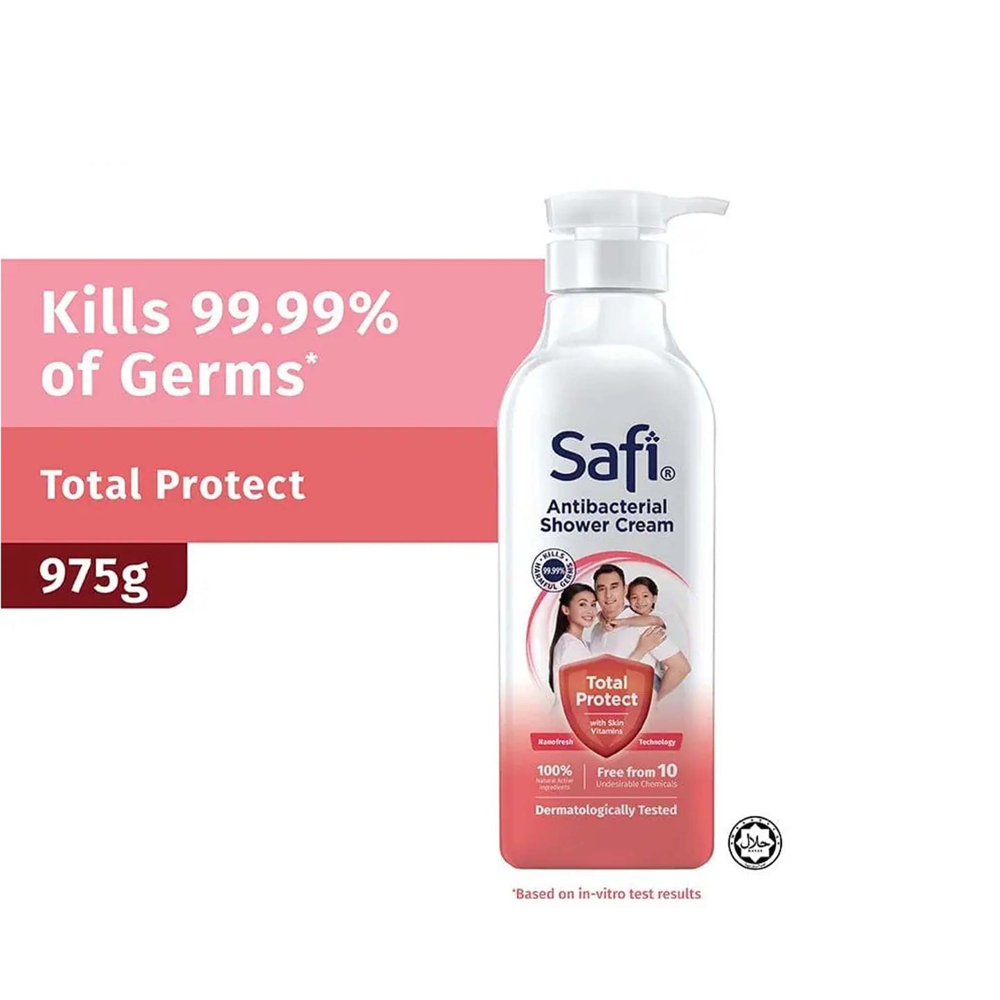 Safi Antibacterial Shower Cream Total Protect 975g