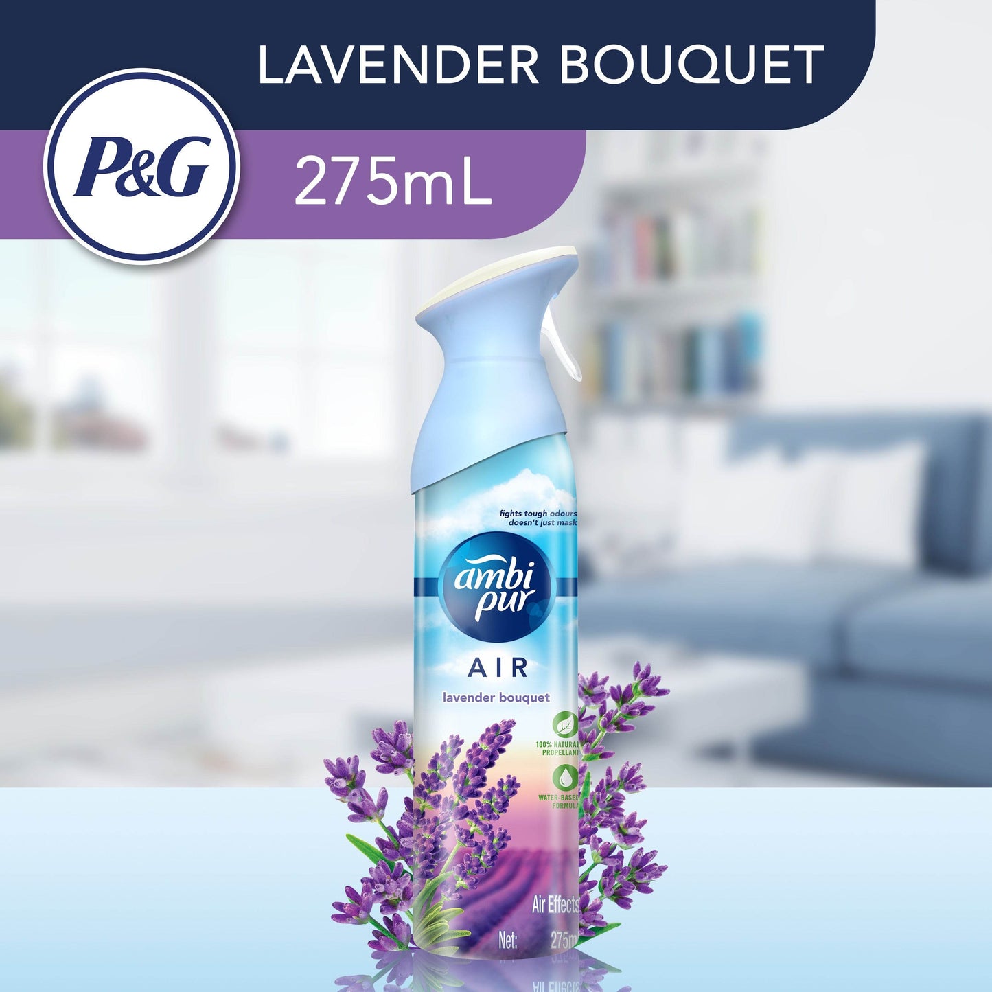 Air Effect Air Freshner-275G Lavender - Thebrands