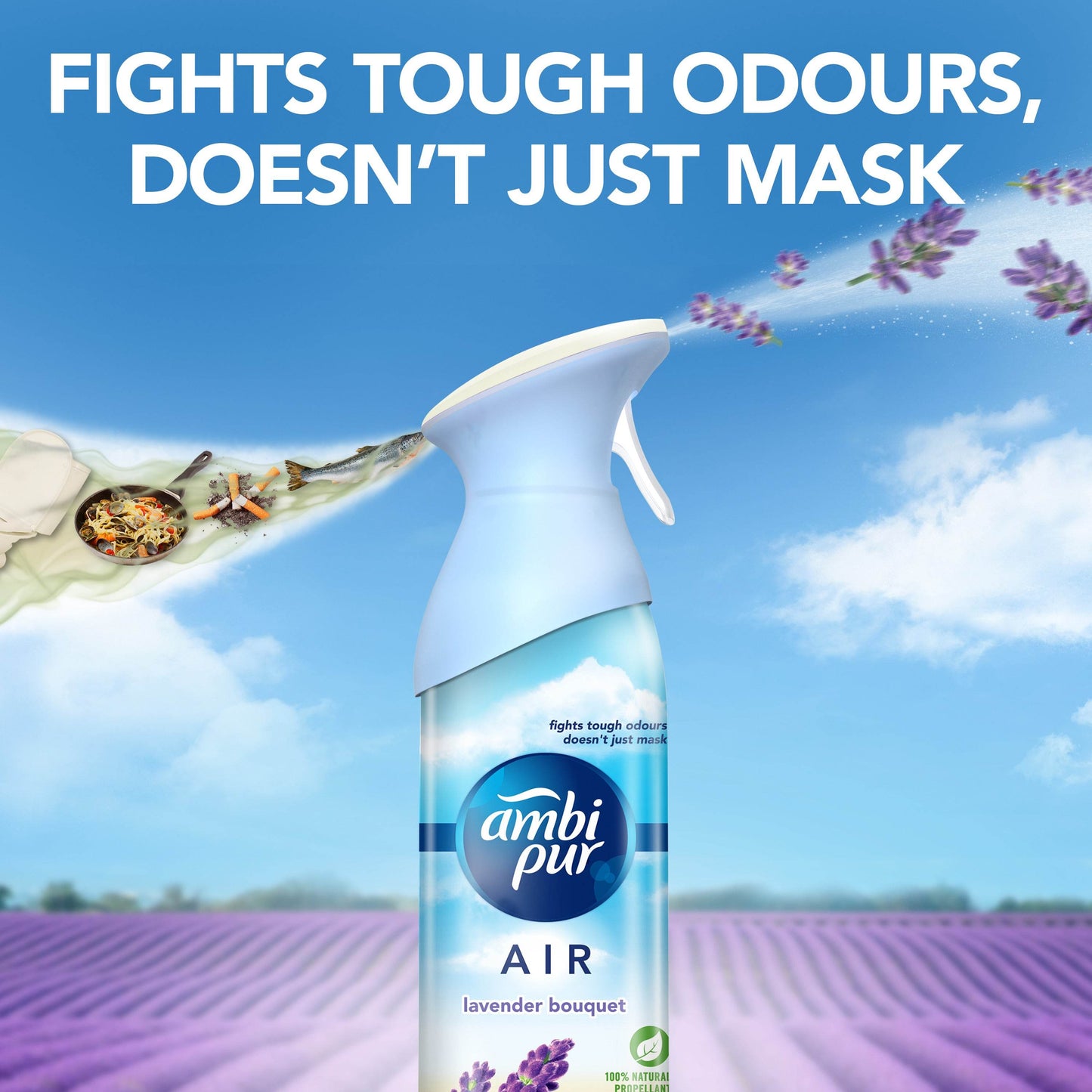 Air Effect Air Freshner-275G Lavender - Thebrands