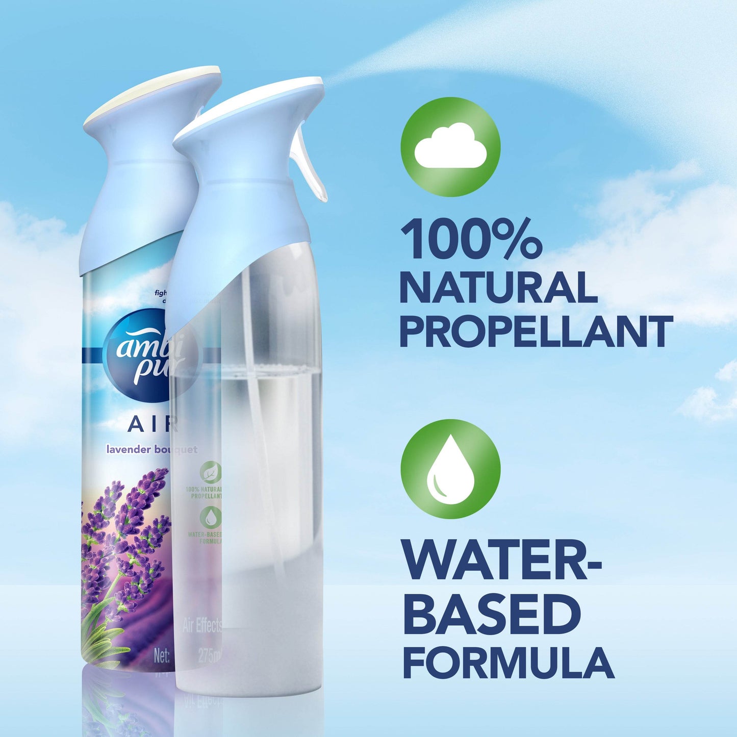Air Effect Air Freshner-275G Lavender - Thebrands