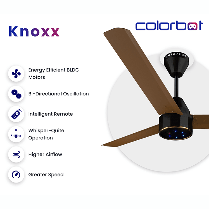 Knoxx BLDC Fan with Remote - Thebrands
