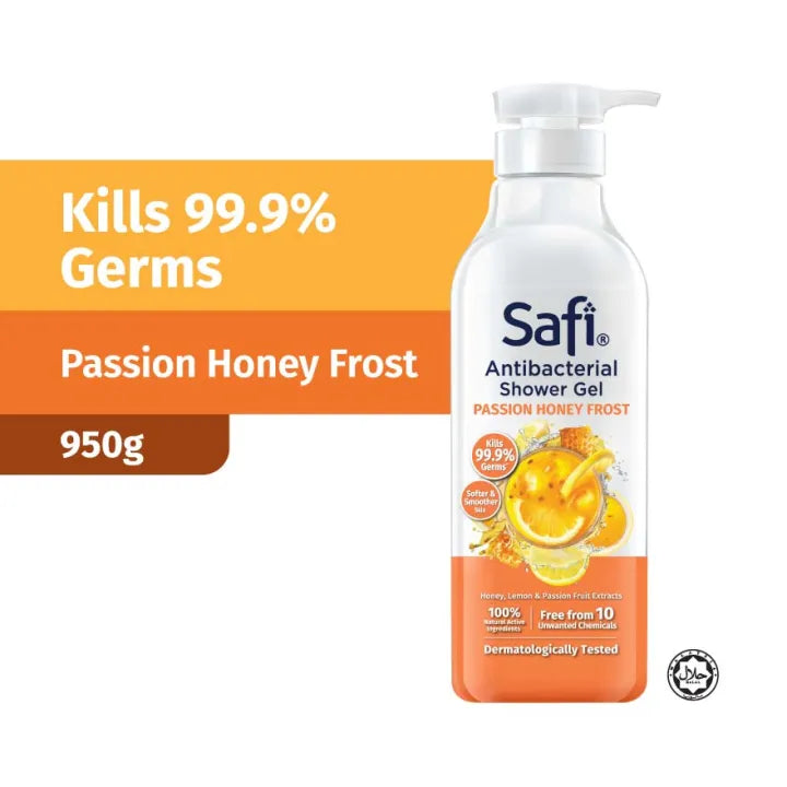 Safi Antibacterial Shower Passion Honey 950 ml