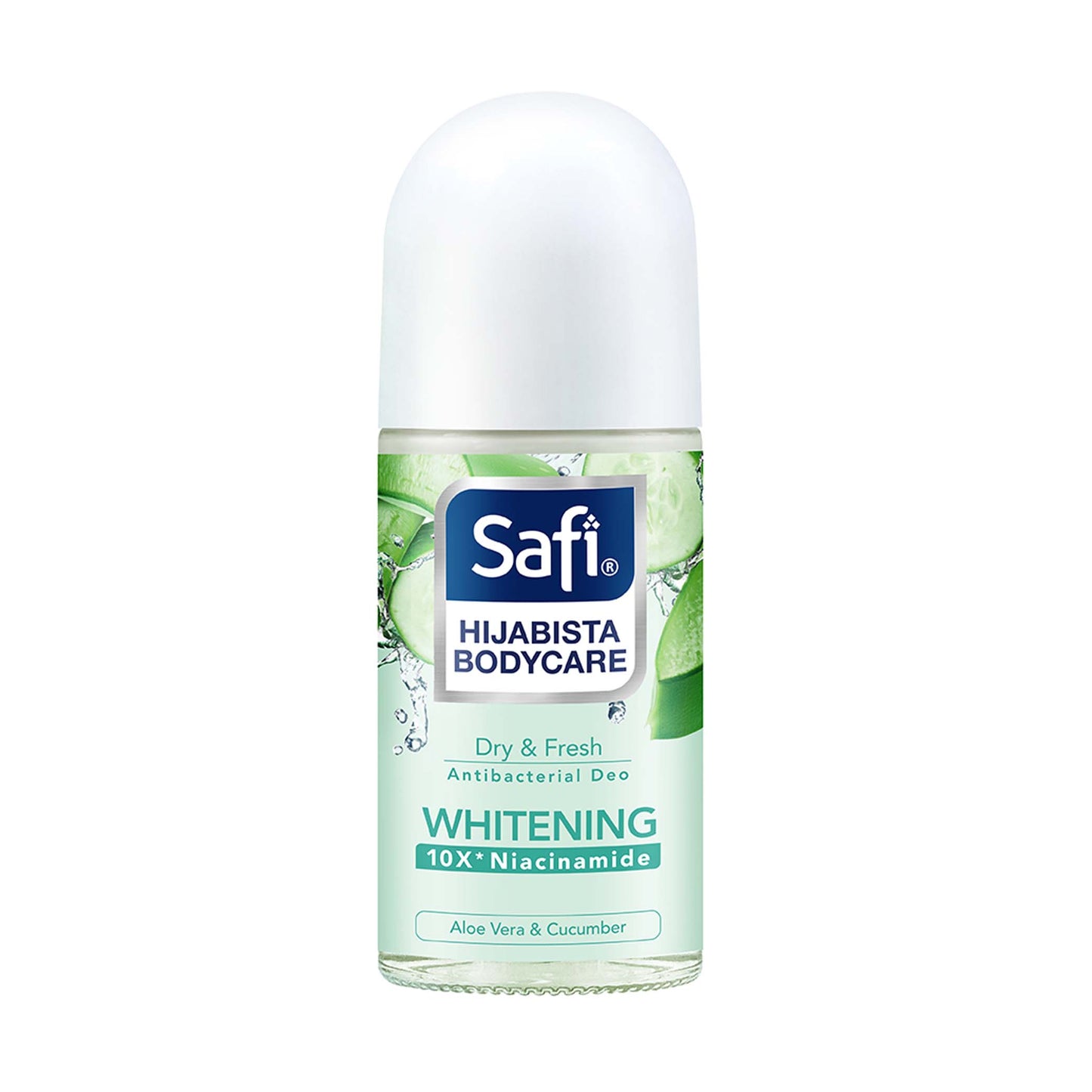 SAFI Hijabista Bodycare Antibacterial Deodorant Roll On Dry & Fresh
