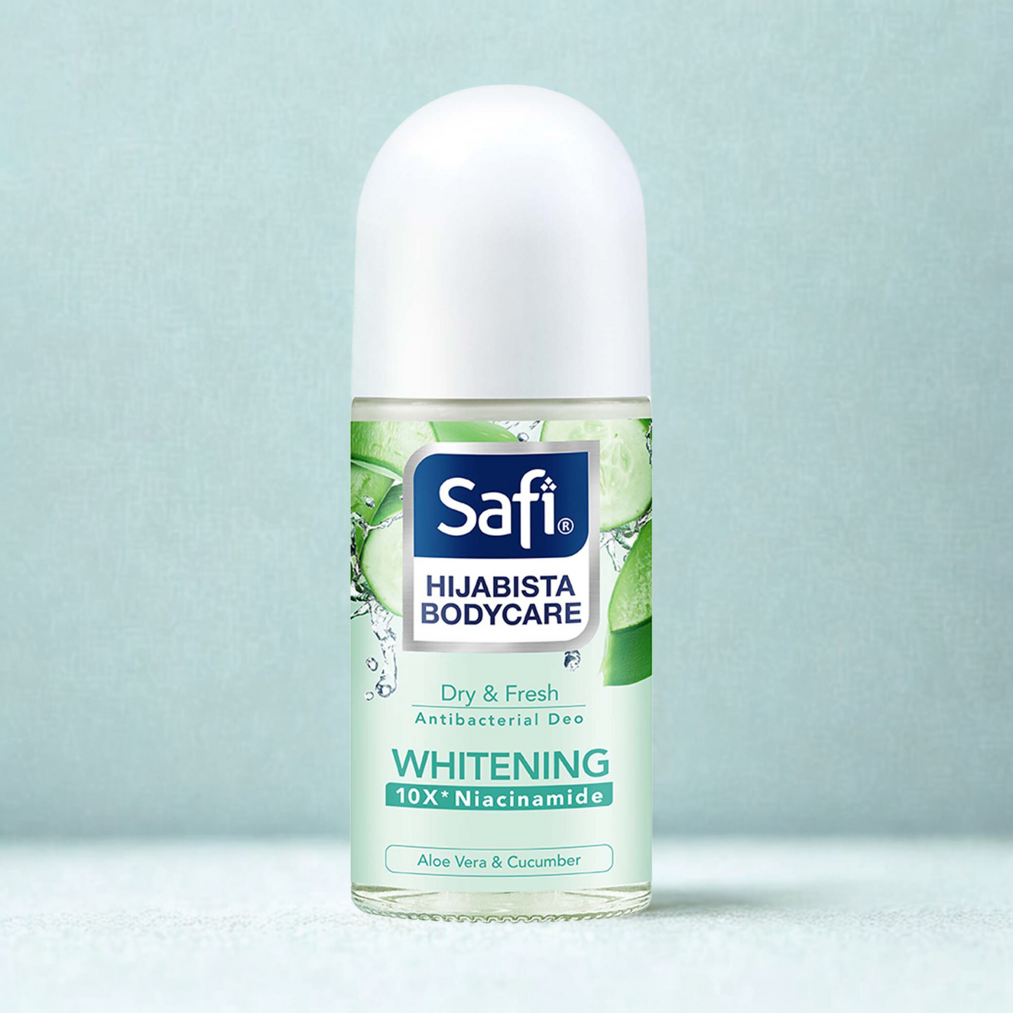 SAFI Hijabista Bodycare Antibacterial Deodorant Roll On Dry & Fresh