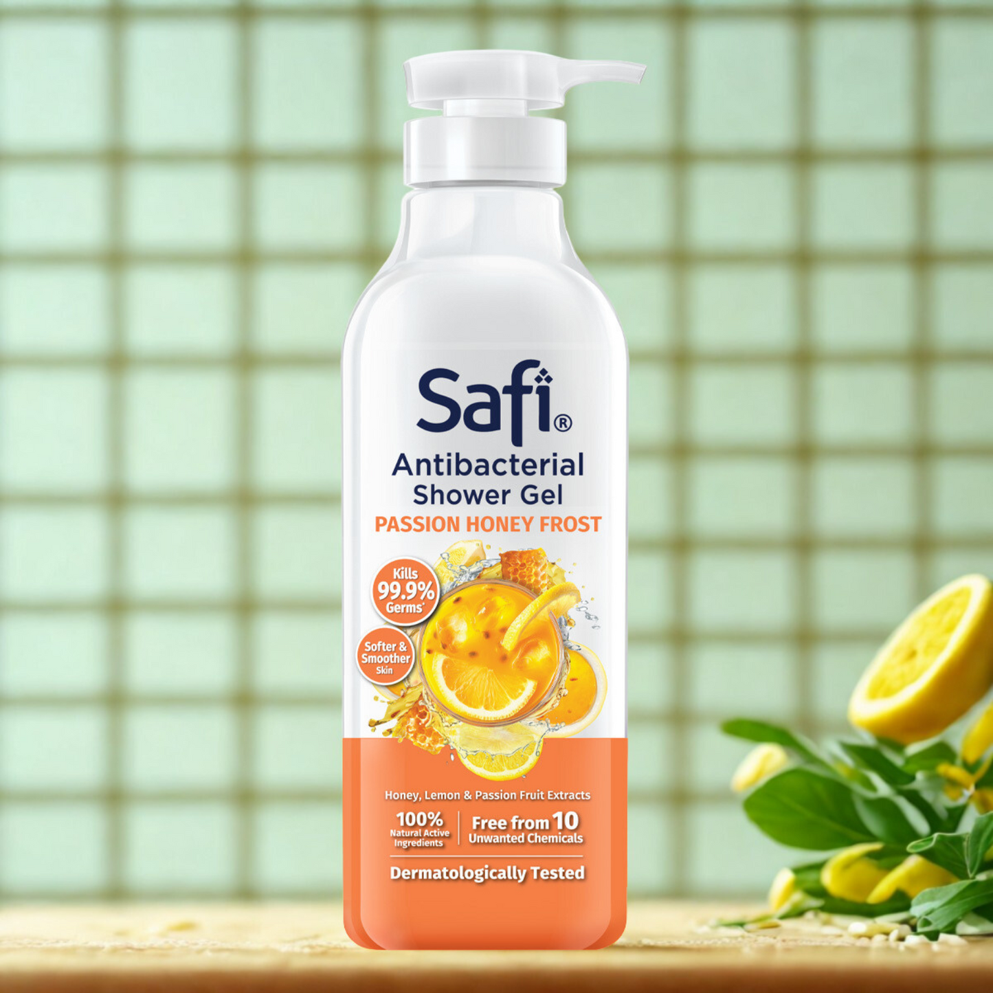 Safi Antibacterial Shower Passion Honey 950 ml