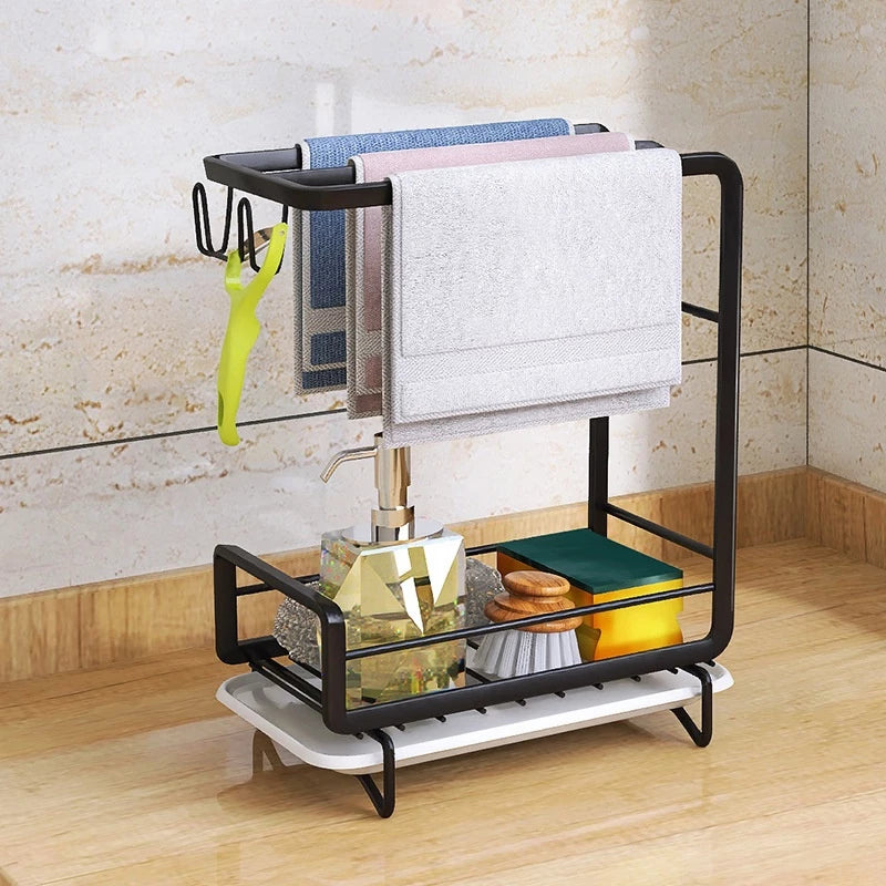 Sponge Holder Rack - Black