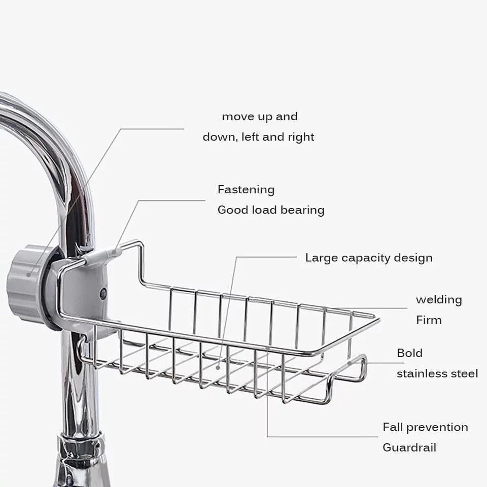 Adjustable Sink Storage Rain Rack