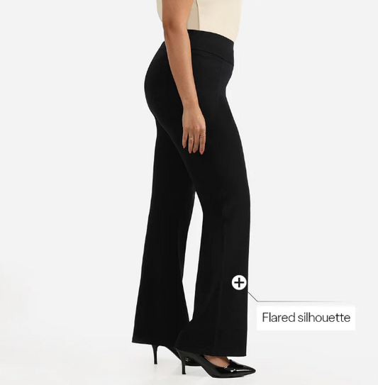 Groove-In -Cotton Flare Pants - Tall