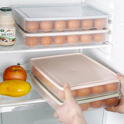 Refrigerator storage box egg Storage(Green) - Thebrands