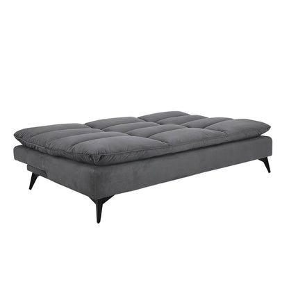 HENDRIK Fabric Sofa bed Grey - Thebrands