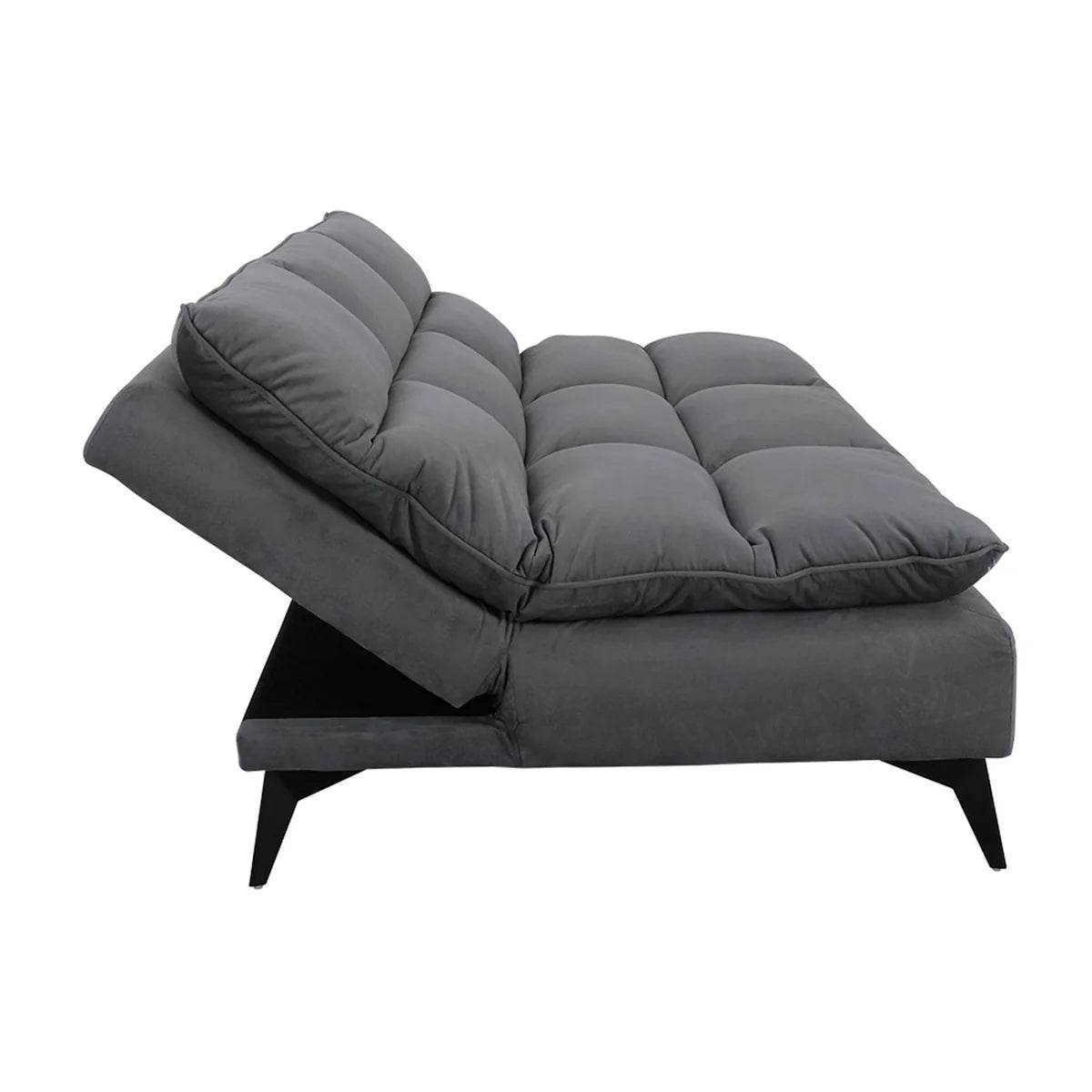 HENDRIK Fabric Sofa bed Grey - Thebrands