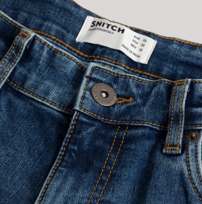 Cascade Washed Blue Comfort Fit Jeans