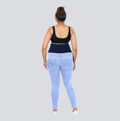 YDIS ShapeX Denim Jeans With 6-Inch Compression Belt