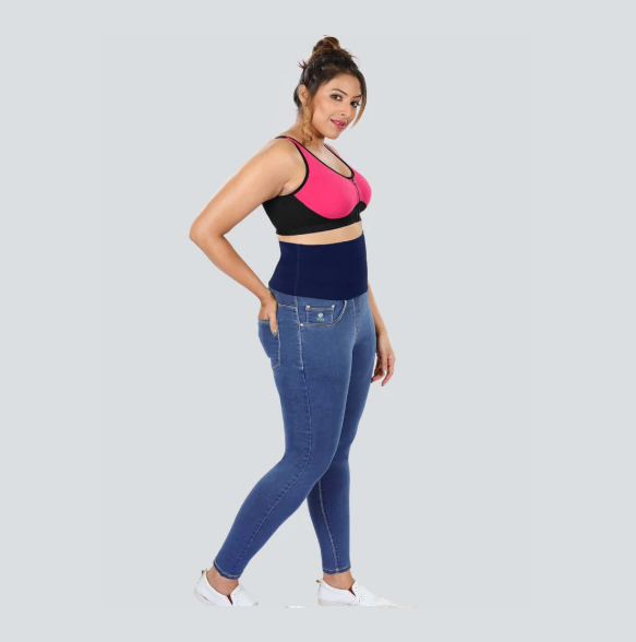 YDIS ShapeX Denim Jeans With 6-Inch Compression Belt