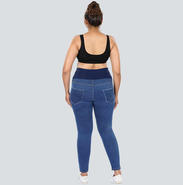 YDIS ShapeX Denim Jeans With 4-Inch Compression Belt