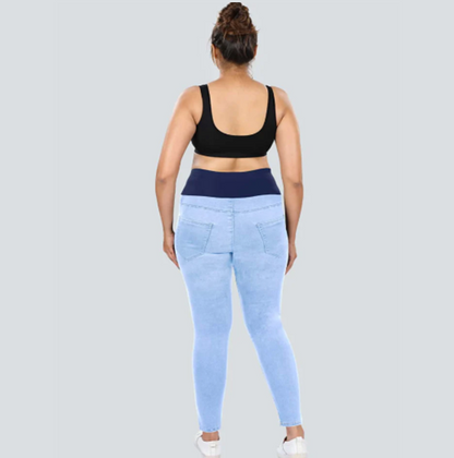 YDIS ShapeX Denim Jeans With 4-Inch Compression Belt