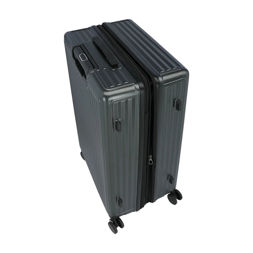 JED TROLLEY LUGGAGE SET (2 PCS/SET) - DARK GREY