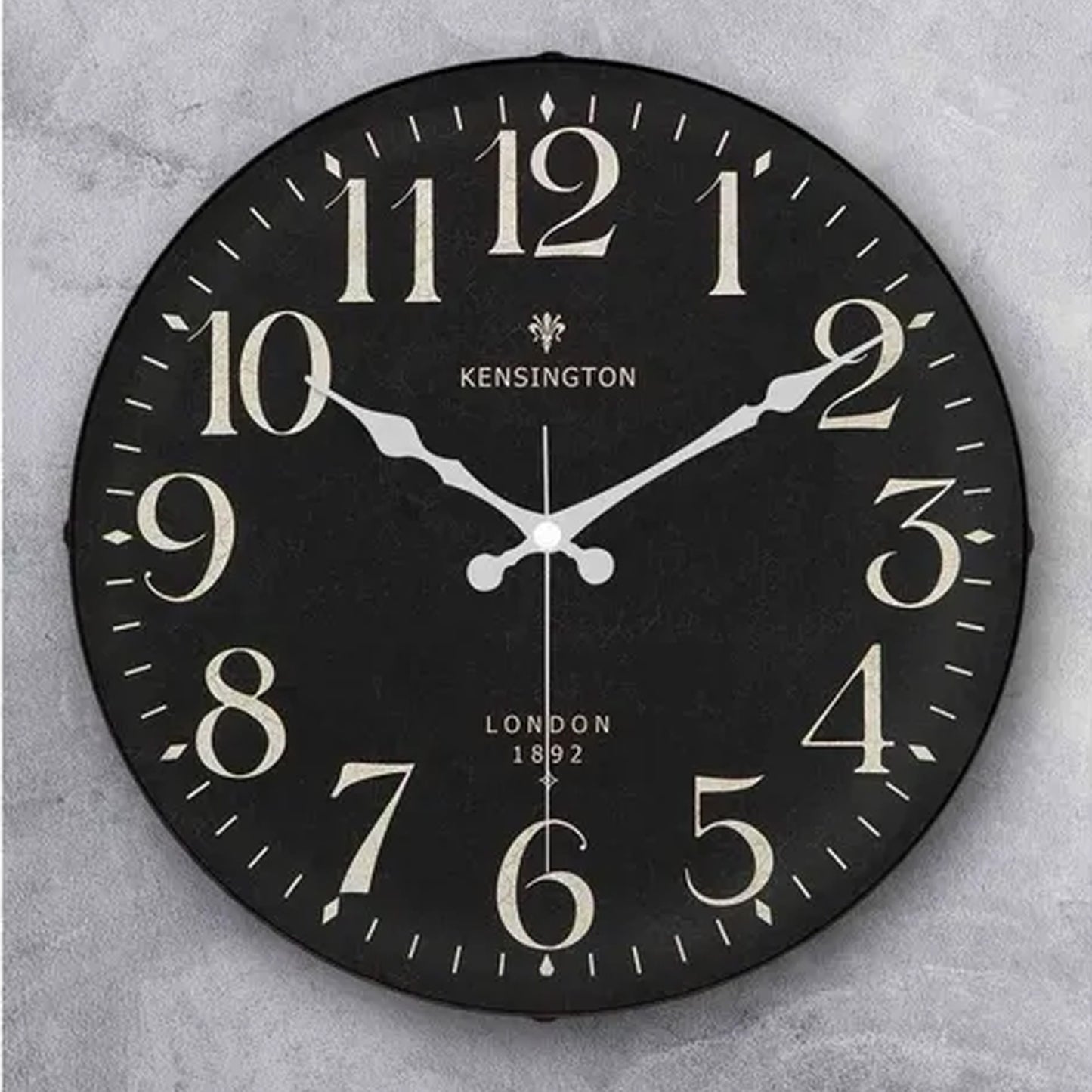 Decorative Real Glass Bomb Wall Clock, 09 (HJ4-109)
