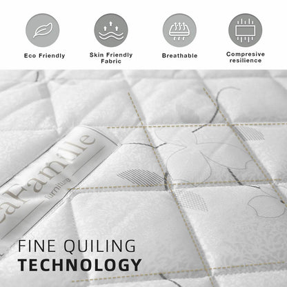 3FT Single Size Foam Mattress 3x5Inch (L190cm x W90cm x H12.5cm) - Thebrands