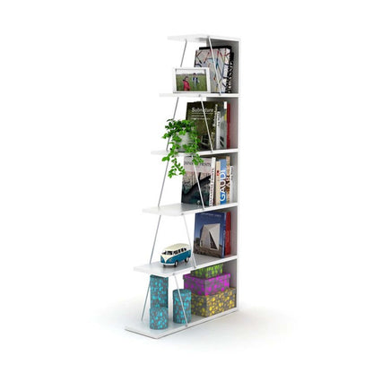 Book Shelf, White Chrome (RE3-336)