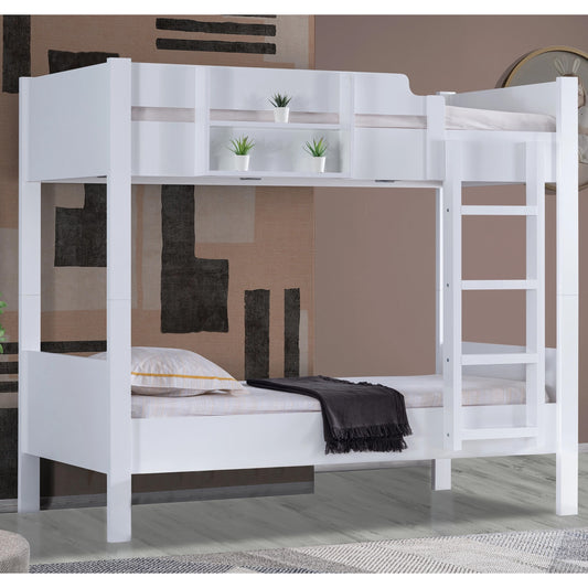 Asya Double Bunk Bed, 90X190 (OA3-7379)