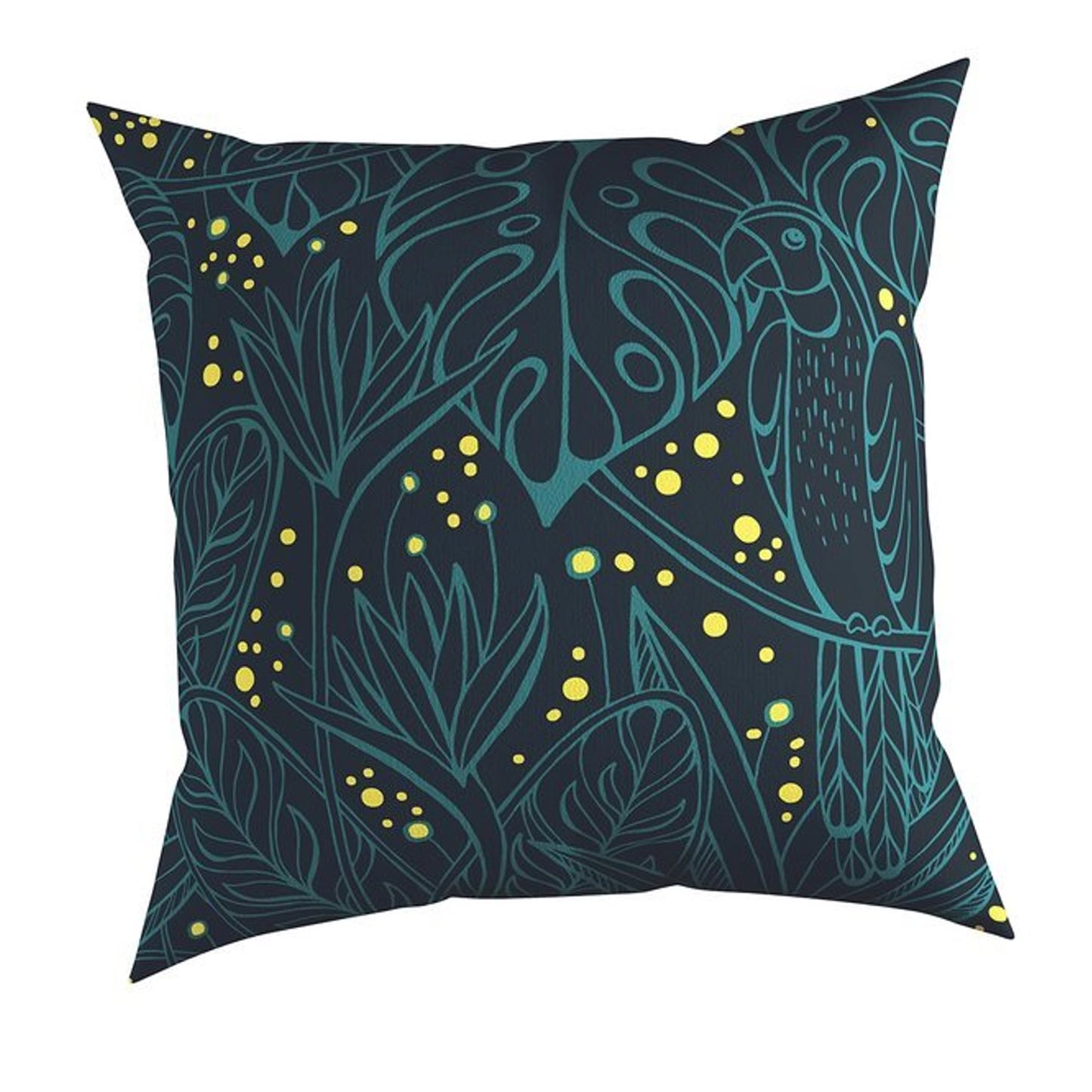 Carnival Home Double Sided Modern Leaf Printed Cushion Cover (KQ3-7062)