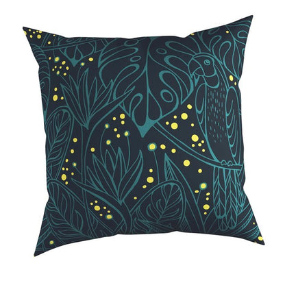 Carnival Home Double Sided Modern Leaf Printed Cushion Cover (KQ3-7062)
