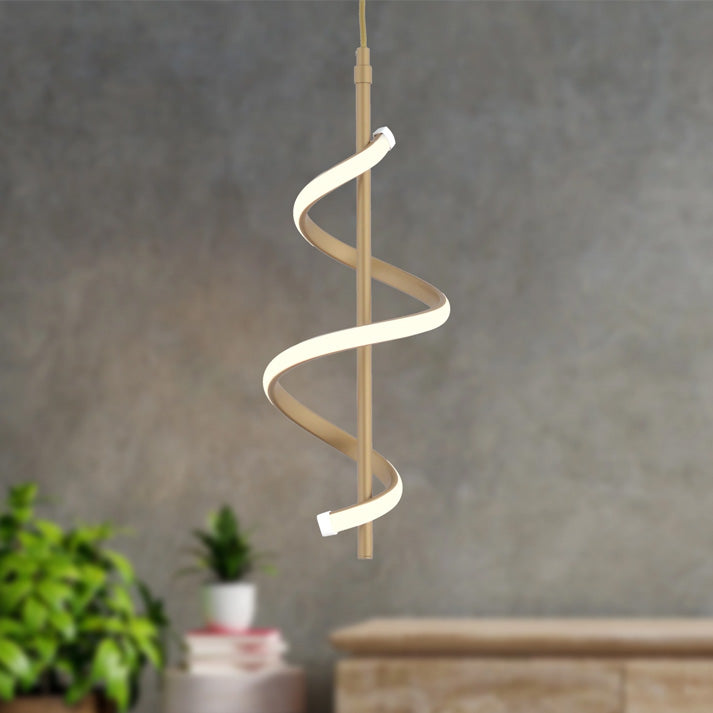 Leatrice Single 3 Colored Led Chandelier, Worned LQ3-4090