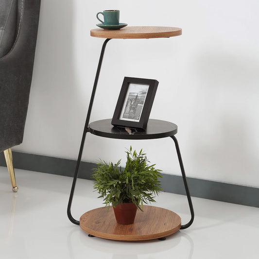 Decorative Metal Side Table, Round (JF3-610)