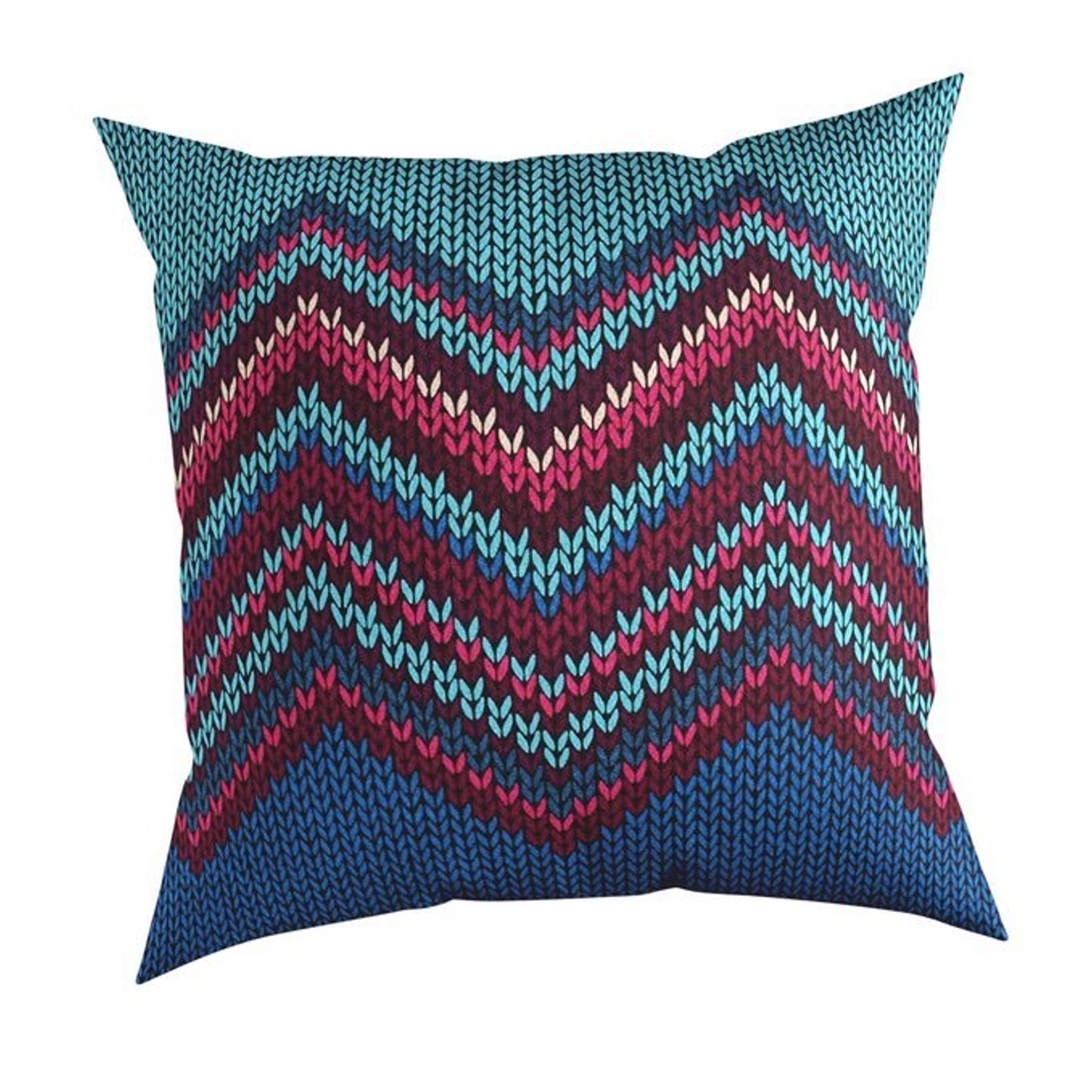 Carnival Home Double Sided Color Ethnic Lines Printed Kirlness Cover (KQ3-7067)
