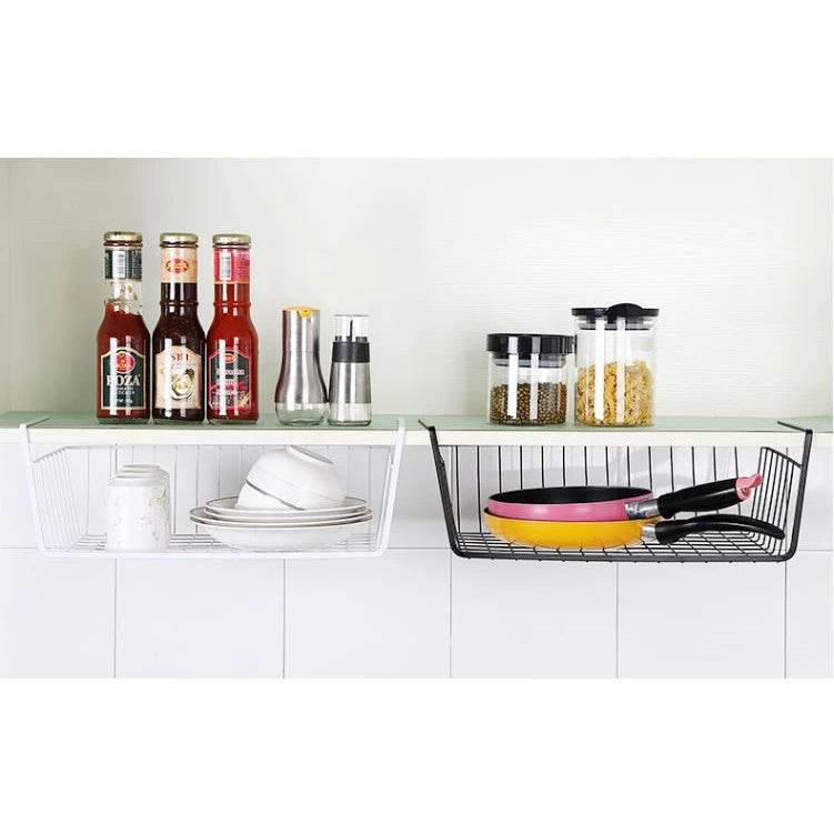 Rack Holders for Kitchen Closet(White) - Thebrands