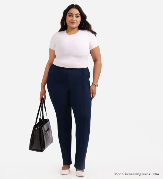 Ultimate Straight Pants (Naina Navy)