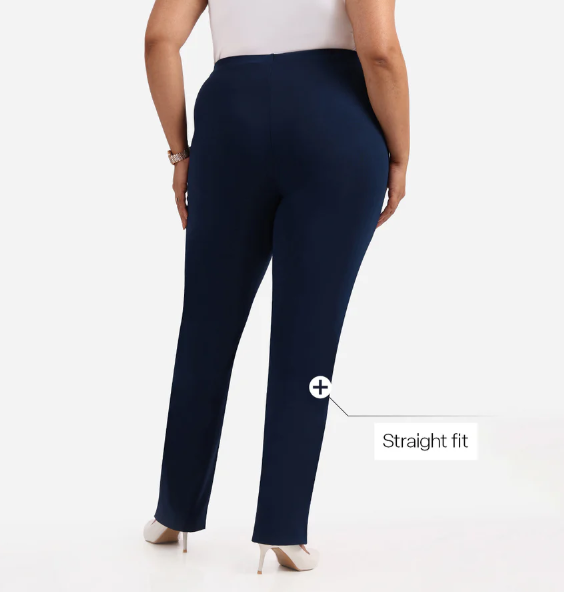 Ultimate Straight Pants (Naina Navy)