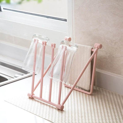 Kitchen Towels Hanger Foldabl(Grey) - Thebrands