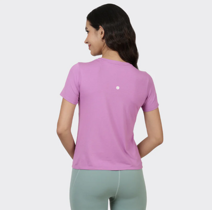 Softest Tee - Crew Neck (Prachi Purple)